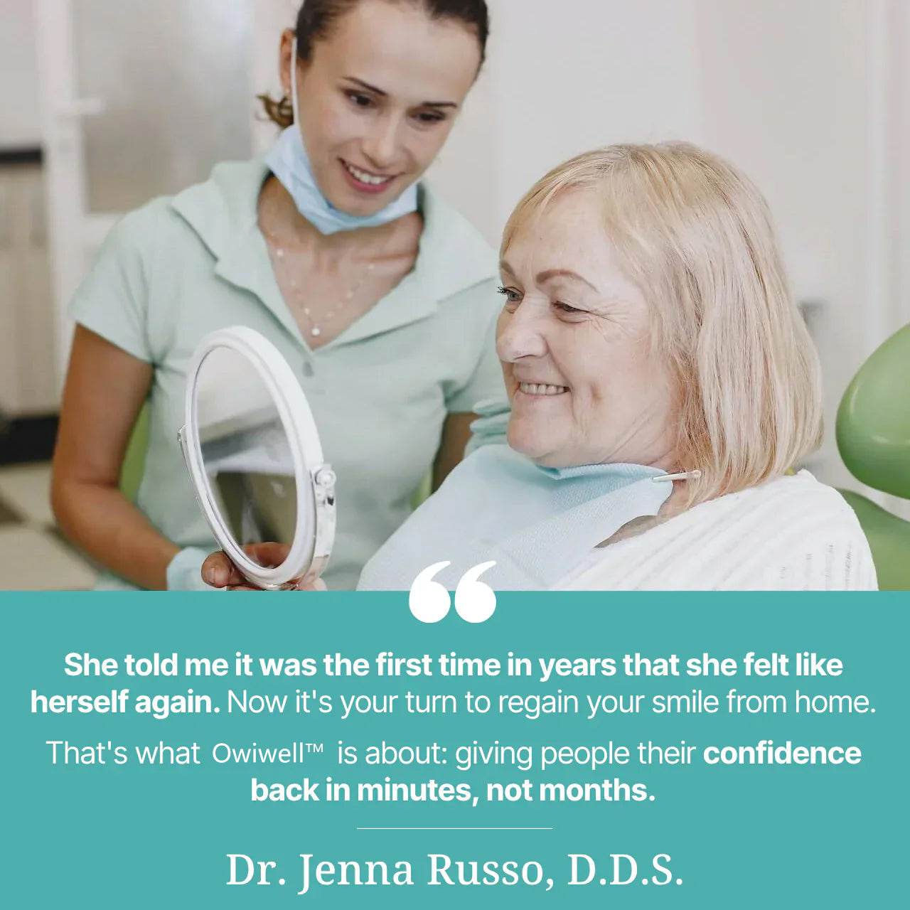 ✨Ends Today: 70% OFF! Owiwell™⏰ Custom-Fit Full Functional Dentures Make you more confident